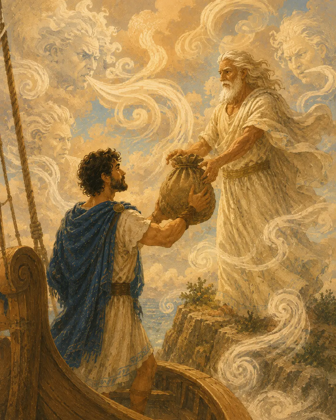 Eolo e il sacco dei venti