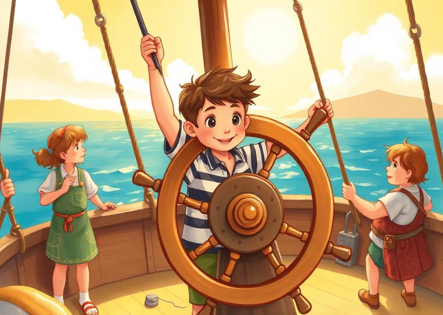 Ulisse e il piccolo timoniere che voleva comandare tutto