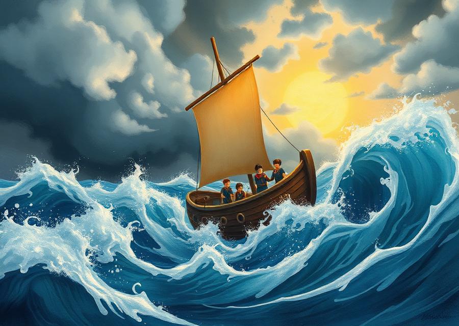Ulisse e la prima tempesta